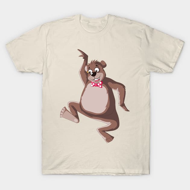 dancing bear T-Shirt by gettshirtdesign